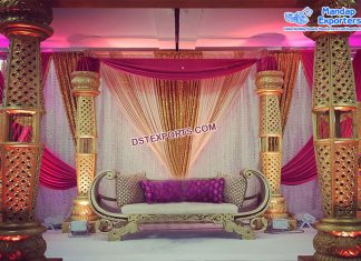 Royal Wedding Bottel Crystal Pillars Royal Wedding Bottel Crystal Pillars