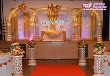 Glorious Wedding Fiber Elephant Tusk Mandap Glorious Wedding Fiber Elephant Tusk Mandap