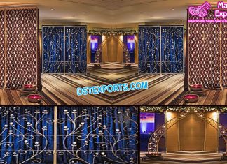 Sparkling Candle Wall Wedding Decoration