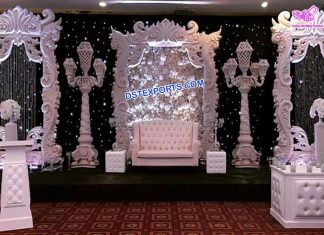 Dreamy Wedding White Stage Decoration Paris Dreamy Wedding White Stage Decoration Paris