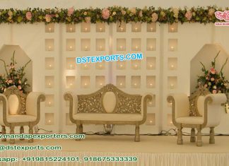 English Wedding Wooden Candle Back Walls English Wedding Wooden Candle Back Walls