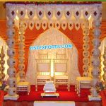 FRP Pot Pillar budget Wedding Mandap