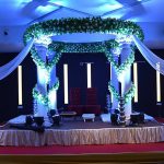 Fantasy White Roman Style Wedding Mandap