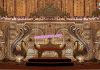 Grand Wedding Radha Krishna Stage Decor Paris Grand Wedding Radha Krishna Stage Decor Paris