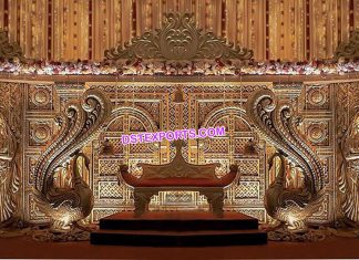 Grand Wedding Radha Krishna Stage Decor Paris Grand Wedding Radha Krishna Stage Decor Paris