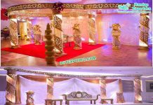 Hot Sale Indian Wedding Crystal Bead Mandap