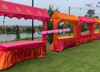 Indian Wedding Decorated Food Stalls Indian Wedding Decorated Food Stalls