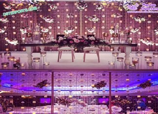 Lavish Wedding Stage Candle Walls USA Lavish Wedding Stage Candle Walls USA