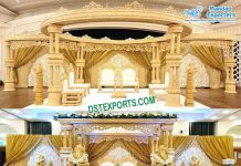 Marathi Wedding Wooden Handicraft Mandap Set Marathi Wedding Wooden Handicraft Mandap Set