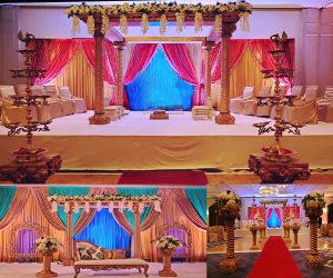 Marvelous Spiral Pole Wedding Mandap For Sale