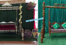 Pakistani Wedding Sangeet Stage Swing Pakistani Wedding Sangeet Stage Swing