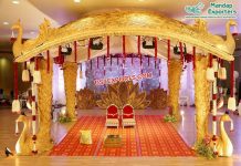 Srilankan Manavarai Peacock Wedding Mandapam Srilankan Manavarai Peacock Wedding Mandapam