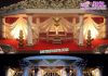 Exclusive Wedding Fiber Roman Mandap Australia Unique Srilankan Peacock FRP Wedding Mandap