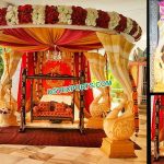 Unique Srilankan Peacock FRP Wedding Mandap