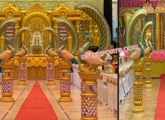 Amazing Srilankan Wedding Peacock Aisle Decoration Amazing Srilankan Wedding Peacock Aisle Decoration