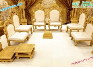 Designer Wedding Mandap Furniture Set Designer Wedding Mandap Furniture Set