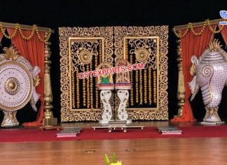 Dreamy South Indian Wedding Stage/Mandap Dreamy South Indian Wedding Stage Mandap