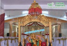 FRP Ganesha On Swing For Wedding Decor FRP Ganesha On Swing For Wedding Decor