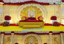 Ganesha Theme South Indian Wedding Stage Singapour Ganesha Theme South Indian Wedding Stage Singapour