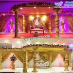 Glamorous Indian Wedding Fiber Decorative Mandap