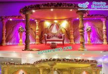 Glamorous Indian Wedding Fiber Decorative Mandap Glamorous Indian Wedding Fiber Decorative Mandap