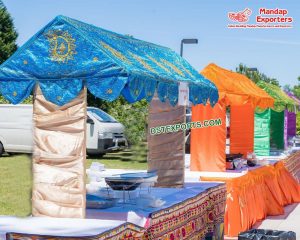Glamorous Wedding Food Stall Decoration
