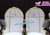 Hooded Canopy Style Wedding Throne Chair Hooded Canopy Style Wedding Throne Chair