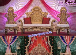 Luxury Throne Sofa For Bride Groom Luxury Throne Sofa For Bride Groom