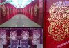 Magnificent Sangeet Mehndi Function Backdrops