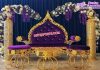 Royal Wedding Metal King Throne Sofa Set Royal Wedding Metal King Throne Sofa Set
