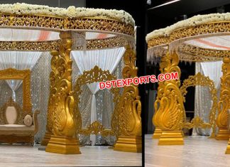 Srilankan Peacock Theme Wedding Mandap Paris Srilankan Peacock Theme Wedding Mandap Paris
