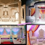 Trending Indian Wedding Diamond-Cut Mandap