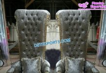 VIP Wedding Silver King Throne Chairs VIP Wedding Silver King Throne Chairs