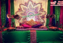 Wedding Sangeet Night Handmade Embroidered Backdrops Wedding Sangeet Night Handmade Embroidered Backdrops