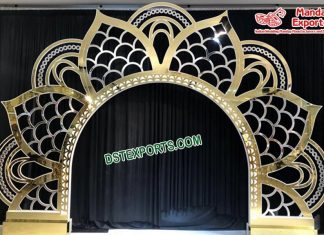 Wholesale Lotus Shaped Wedding Metal Backdrop Wholesale Lotus Shaped Wedding Metal Backdrop