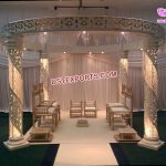 Fantastic Wedding Crystal Mandap