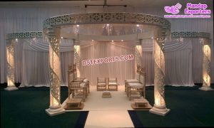 Fantastic Wedding Crystal Mandap