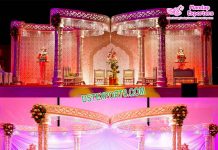 Heavenly Indian Wedding Butterfly Mandap