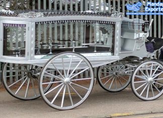 Horse Drawn Funeral Hearse/Carriage