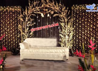 Hot Sale Wedding Metal Candle Back Walls