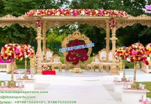 Indian Destination Wedding Mandap Decor