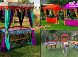 Indian Wedding Decorative Buffet Stall Decoration