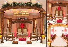 Indian Wood Wedding Mandap At Low Price