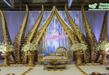 Lotus Style Panels For Wedding Stage