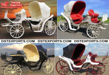 Popular Victoria Touring Horse Drawn Carriage