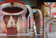 Traditional Indian Wedding Mandap Decoration