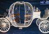White Pumpkin Fairy Tale Horse Carriage