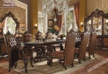 Antique Handmade Wooden Dining Room Furniture