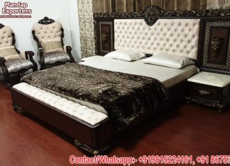Antique Royal Teak Wood Bedroom Furniture