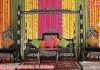 Antique Wooden Carved Swing For Wedding